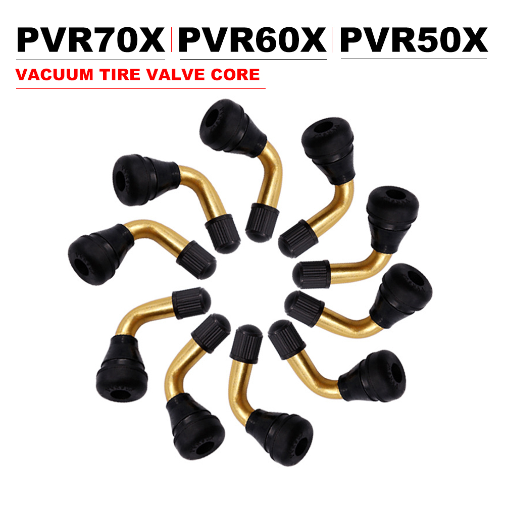 Tubeless Valve Core - 4Pc Rubber Angle Valve 50/pvr60/pvr70 For