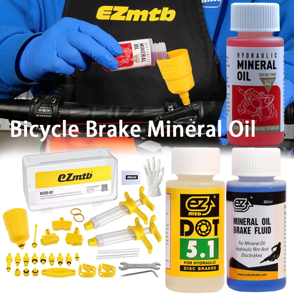 Hydraulic Brake Bleed - Bicycle Brake Mineral Oil Bicycle Hydraulic