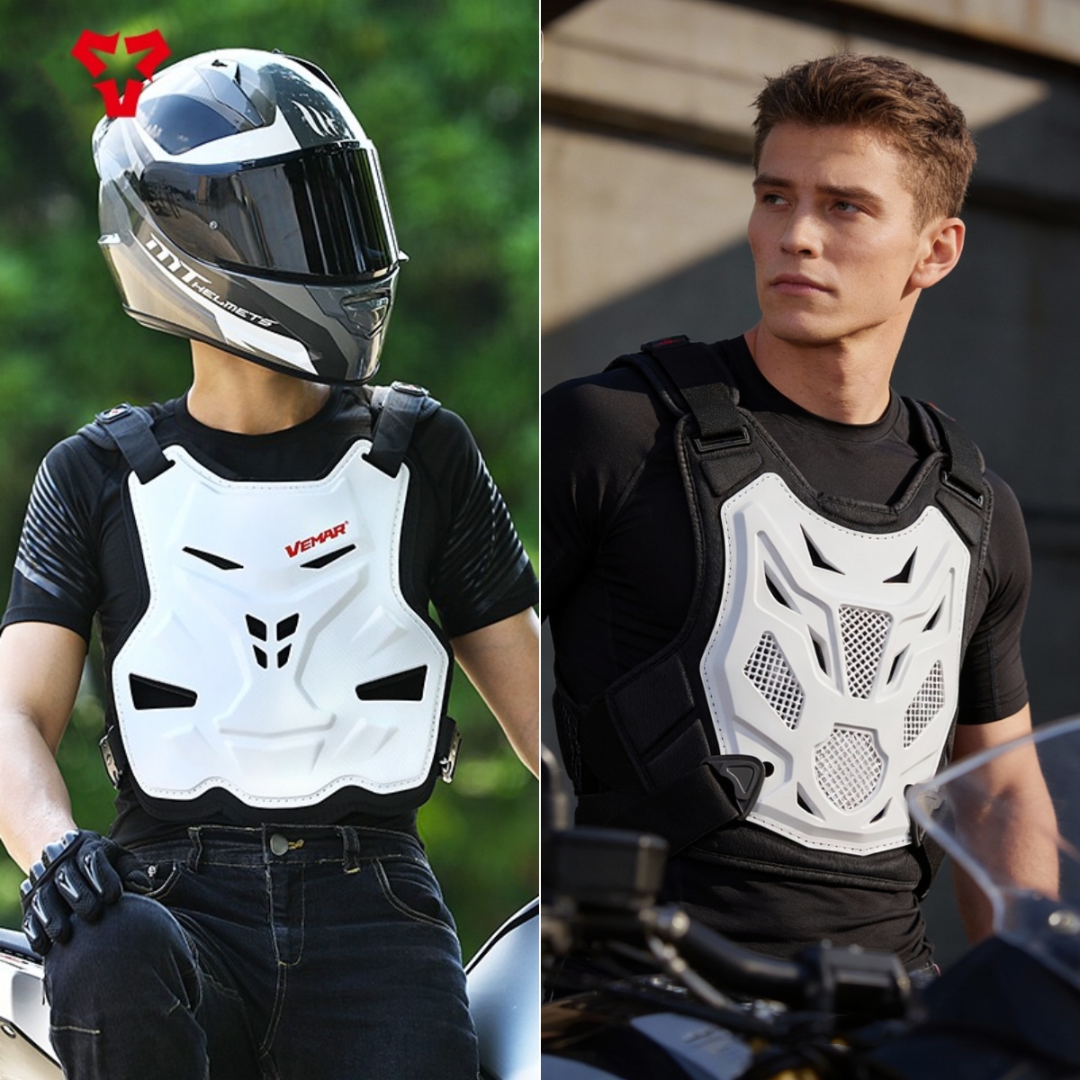 VEMAR All Season Motocross Arm - Mountain Biking Chest Protector reseña y precio