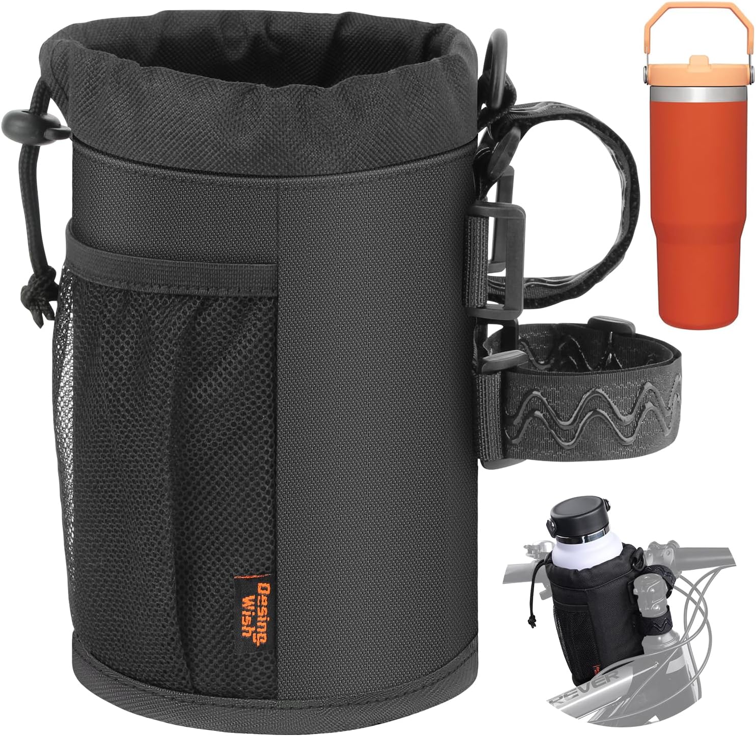 Bike Water Bottle Holder with  - Mountain Biking Water Bottle reseña y precio