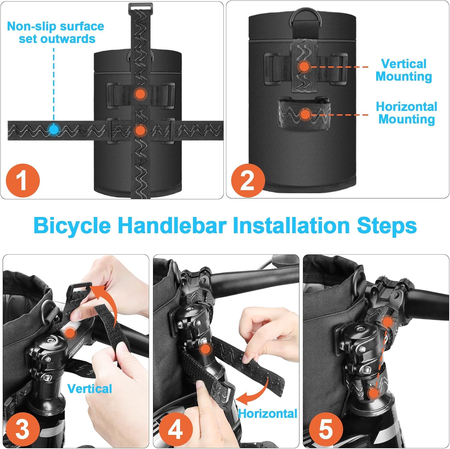 Bike Water Bottle Holder with  - Mountain Biking Water Bottle reseña y precio