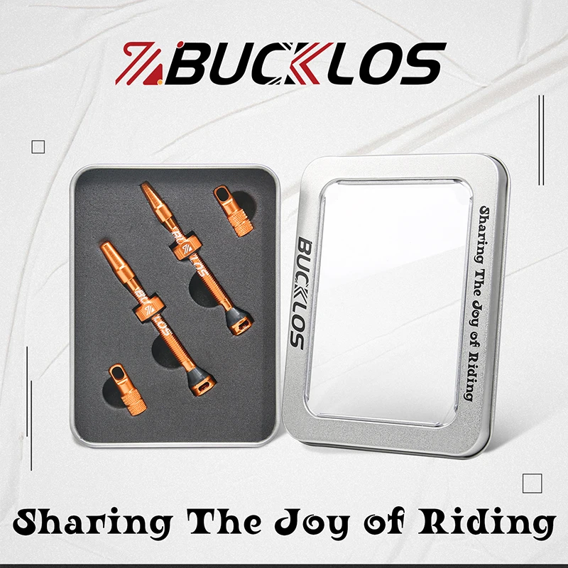 BUCKLOS Bicycle Presta Valve 4 - Tubeless Valve Core reseña y precio