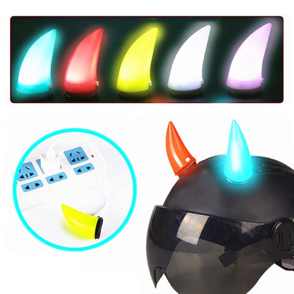 Motorcycle Helmet Devil Horns  - Mountain Biking Equipment reseña y precio