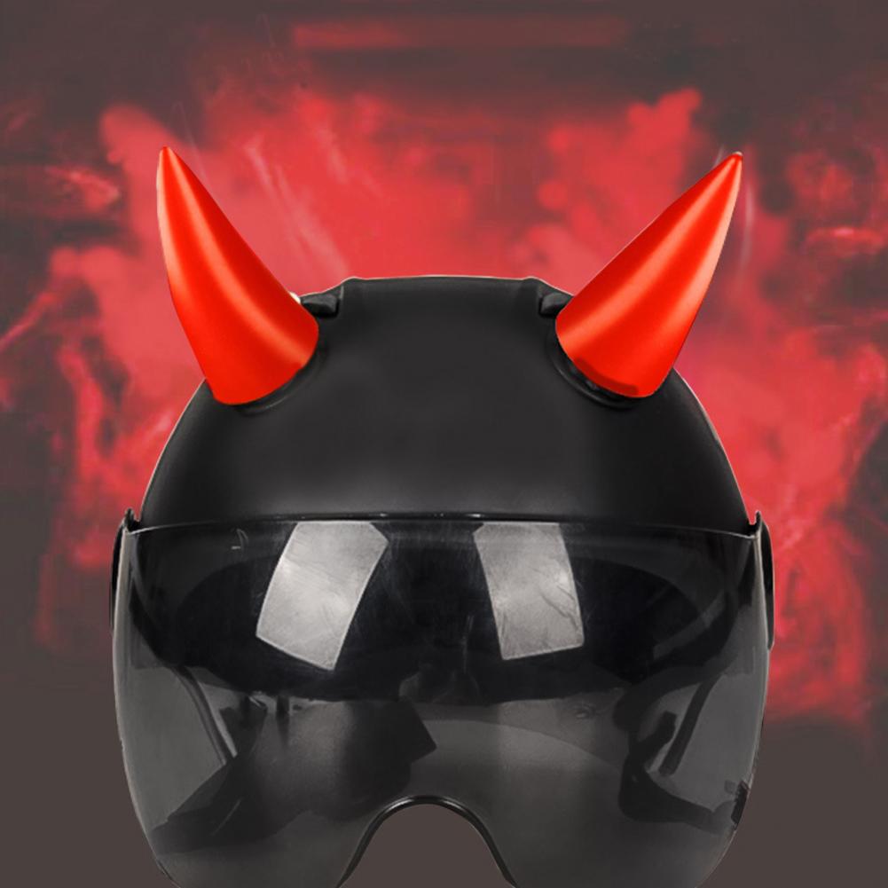 Motorcycle Helmet Devil Horns  - Mountain Biking Equipment reseña y precio
