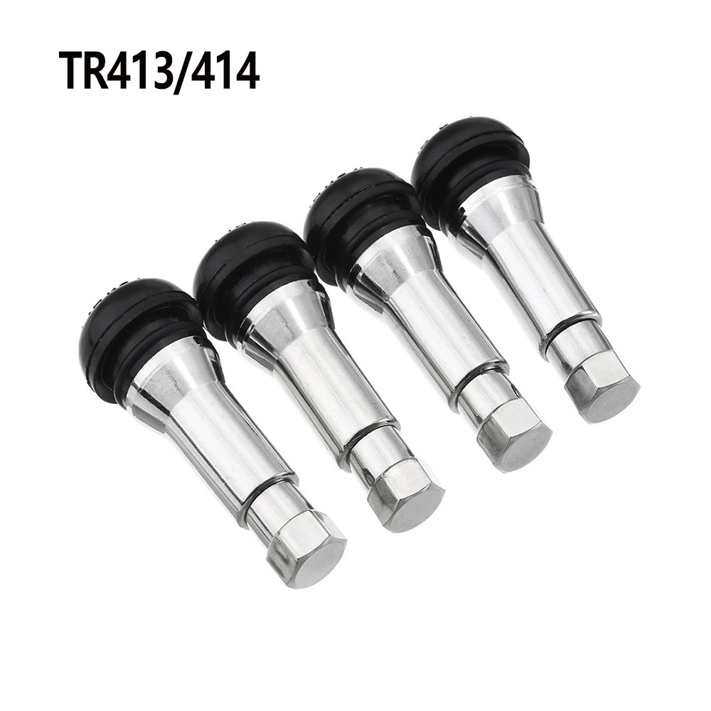 TR413/414 Chrome Aluminium Tub - Tubeless Valve Core reseña y precio