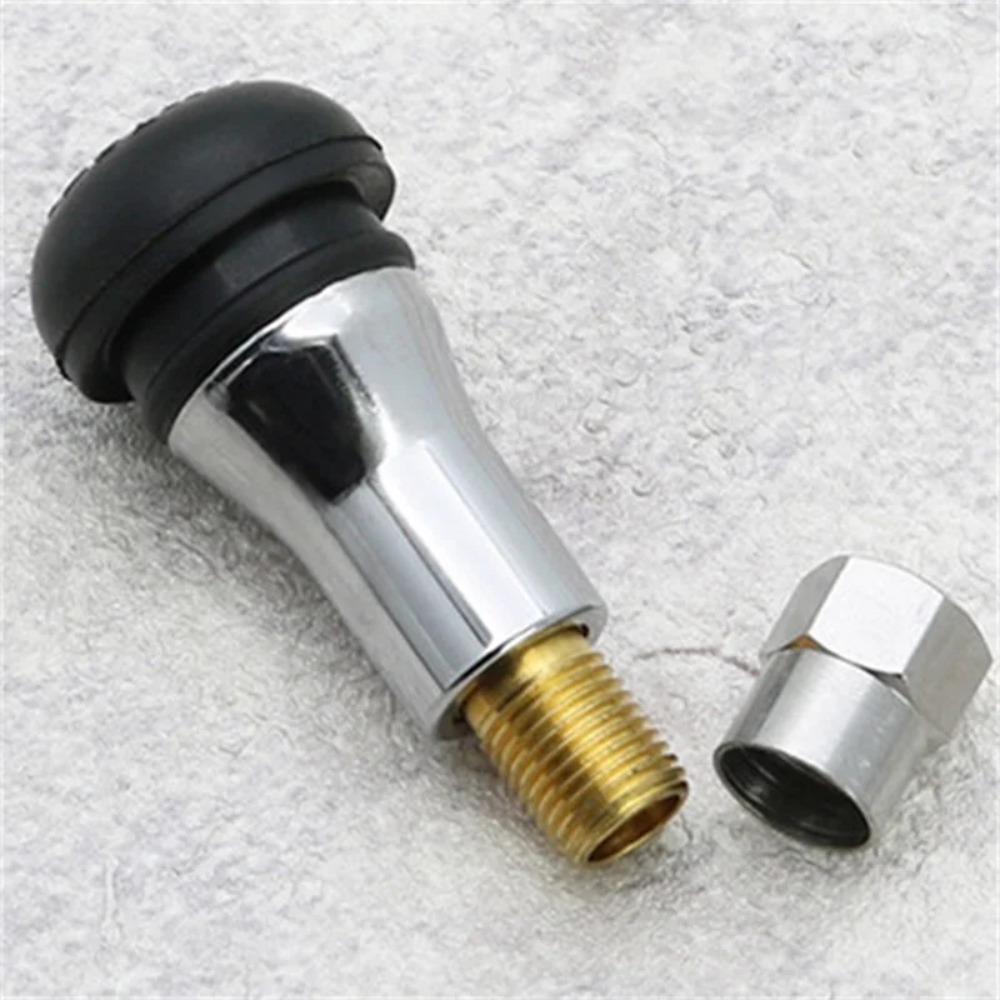 TR413/414 Chrome Aluminium Tub - Tubeless Valve Core reseña y precio