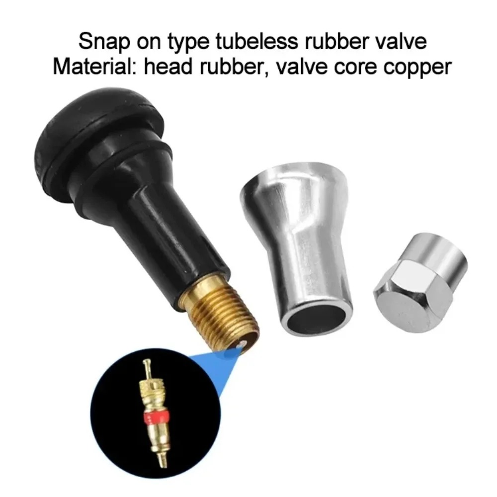 TR413/414 Chrome Aluminium Tub - Tubeless Valve Core reseña y precio