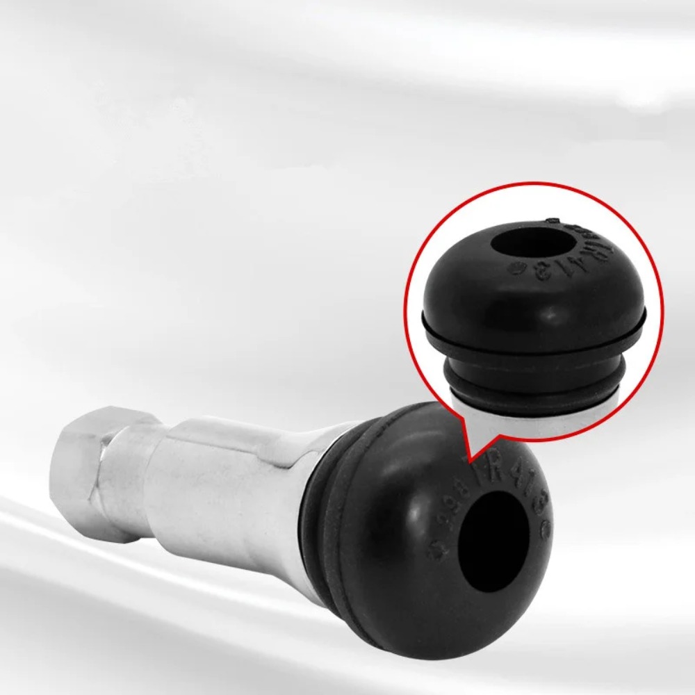 TR413/414 Chrome Aluminium Tub - Tubeless Valve Core reseña y precio