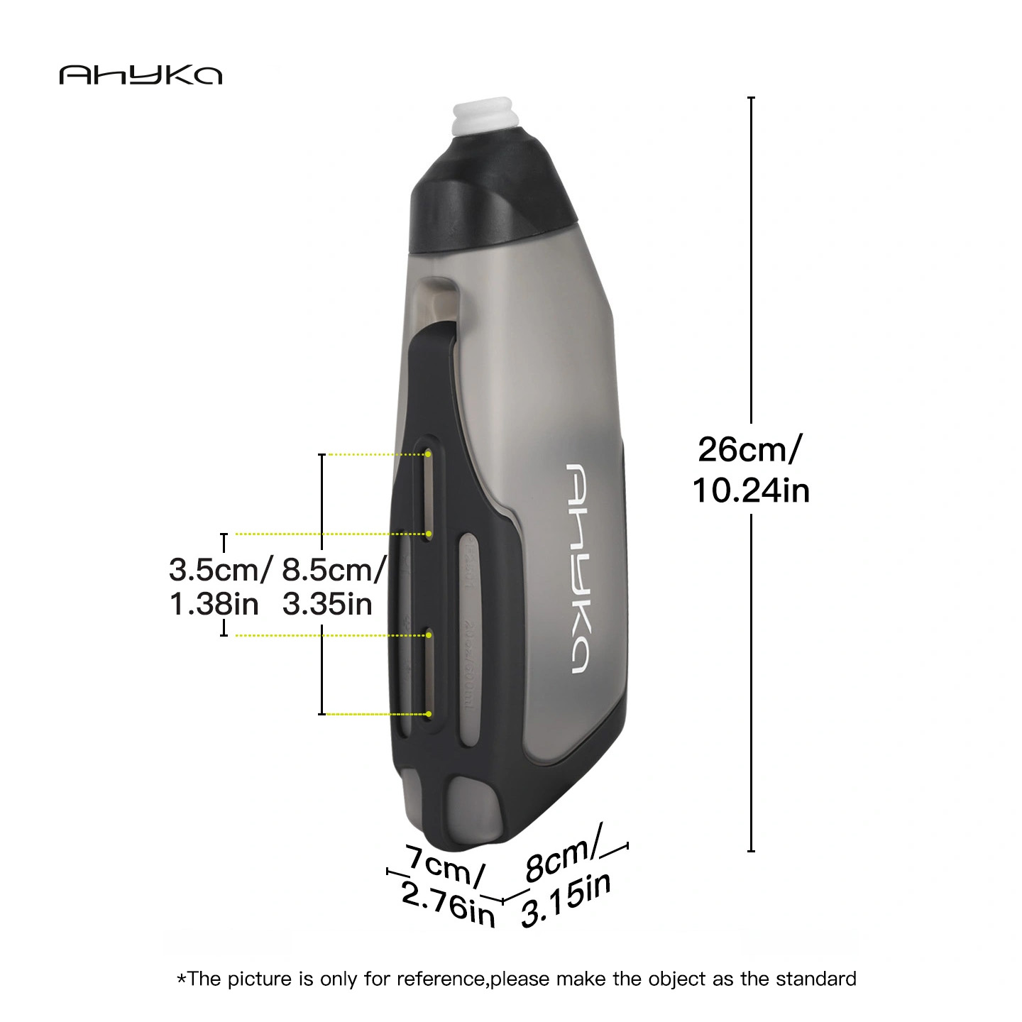 AhyKa PRO Bicycle Aerodynamic  - Mountain Biking Water Bottle reseña y precio