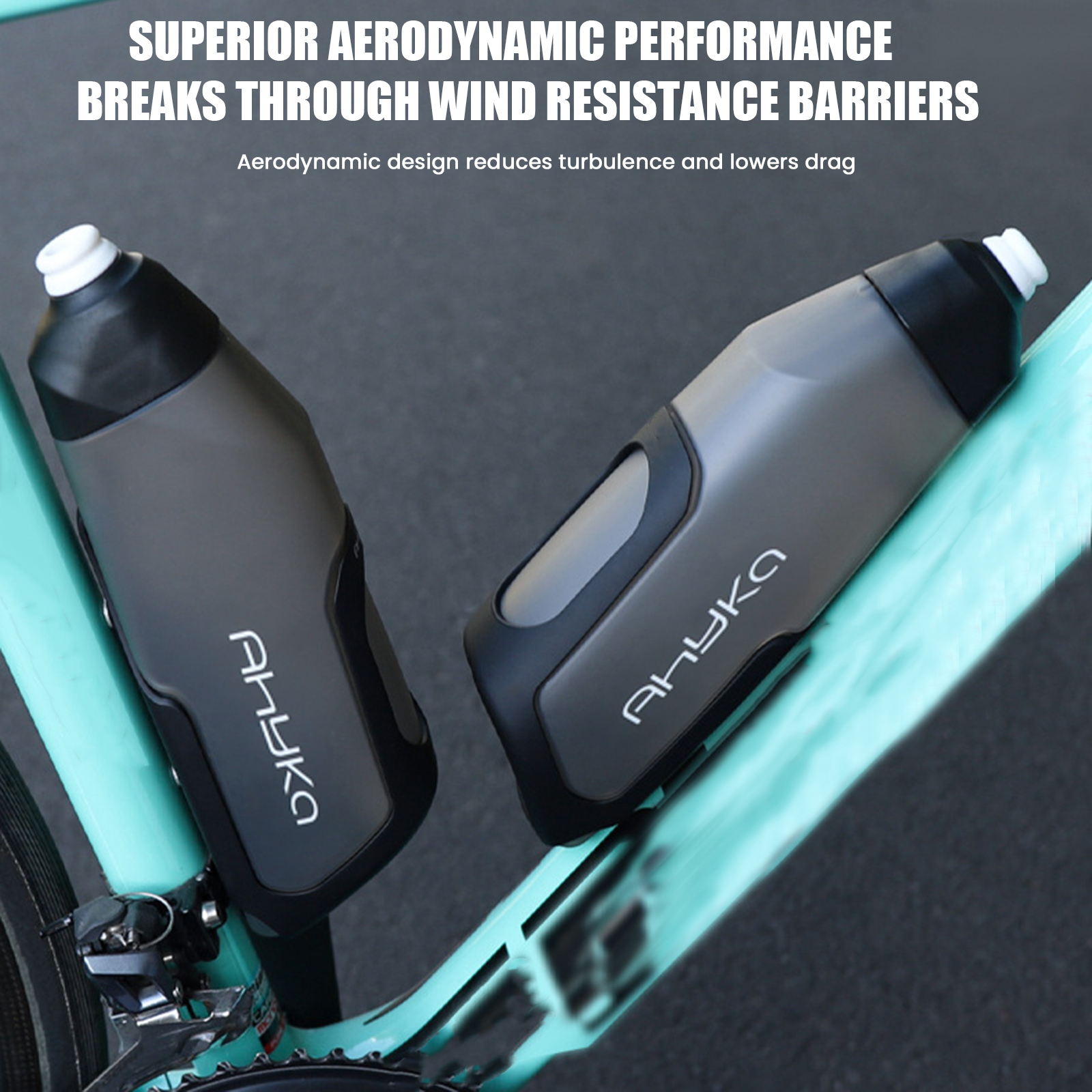 Bicycle 600ml Aerodynamic Wate - Mountain Biking Water Bottle reseña y precio