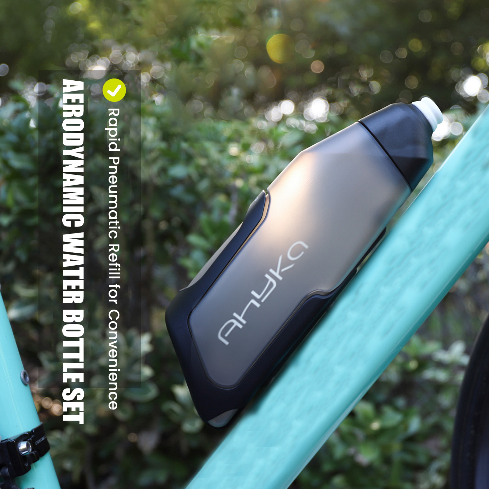 Bicycle 600ml Aerodynamic Wate - Mountain Biking Water Bottle reseña y precio