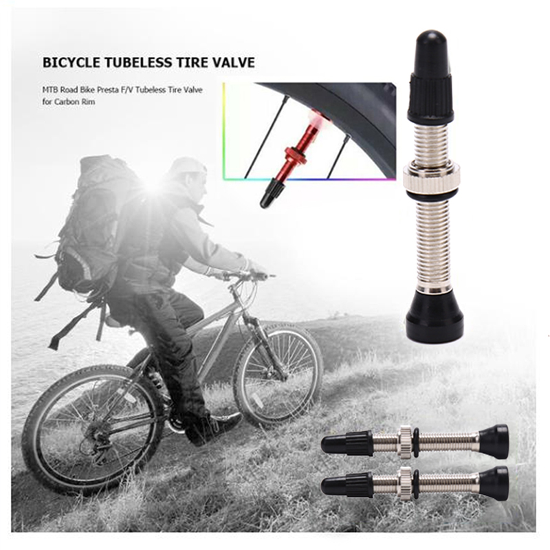 （Summer6）Tubeless Road Tire Mo - Tubeless Valve Core reseña y precio