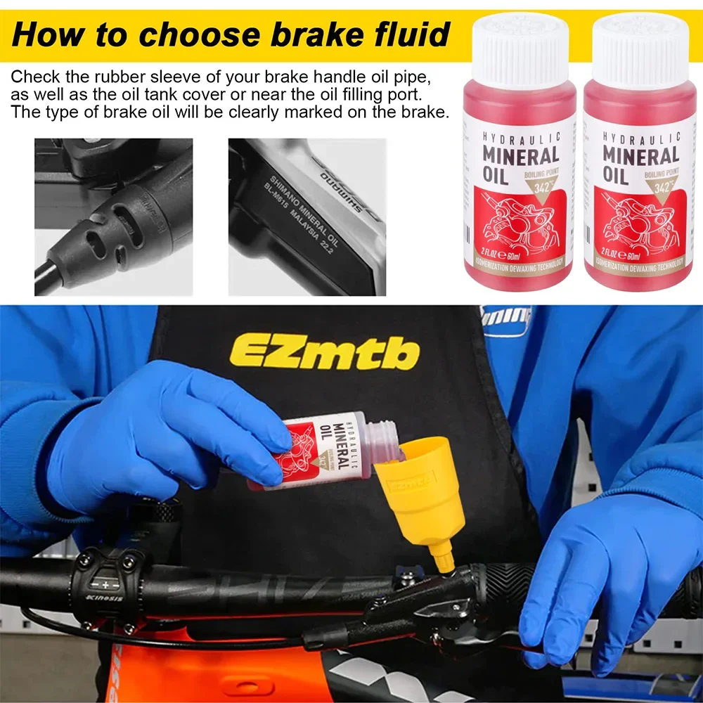 Bicycle Brake Mineral Oil ，Bic - Hydraulic Brake Bleed reseña y precio
