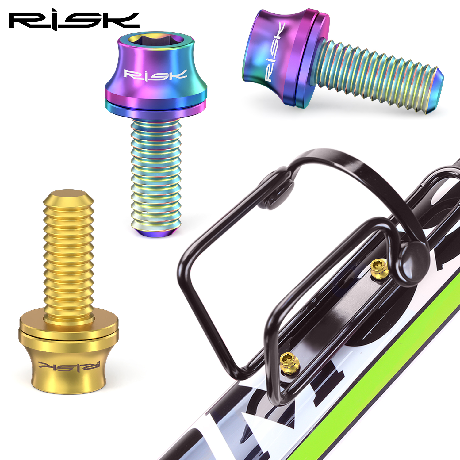 Risk M5x12mm Bike Water Bottle - Mountain Biking Water Bottle reseña y precio