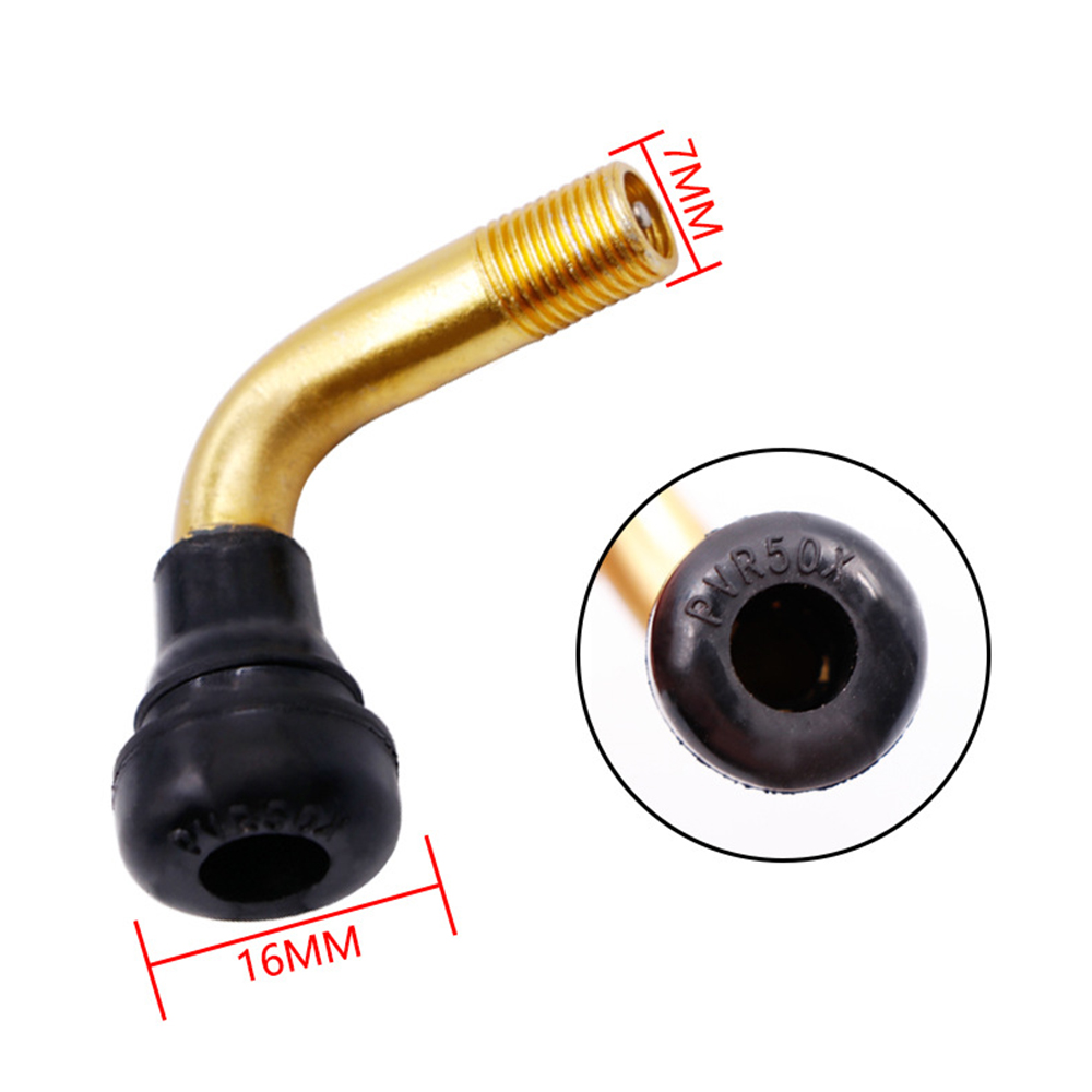 4Pc Rubber Angle Valve 50/pvr6 - Tubeless Valve Core reseña y precio
