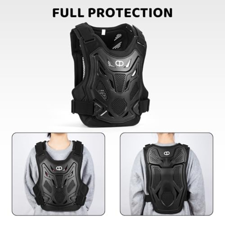 Dirt Bike Gear - Youth Motorcy - Mountain Biking Chest Protector reseña y precio