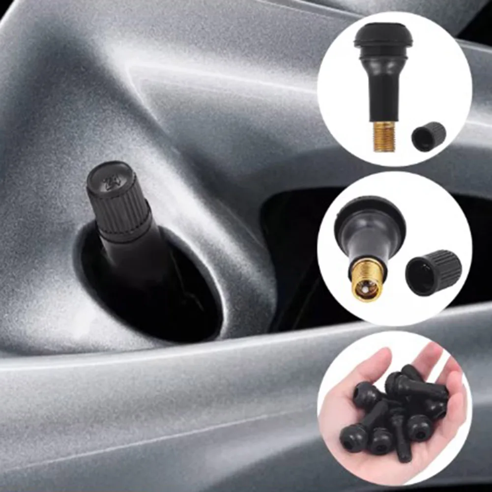 4Pcs Universal TR412 Snap-in C - Tubeless Valve Core reseña y precio