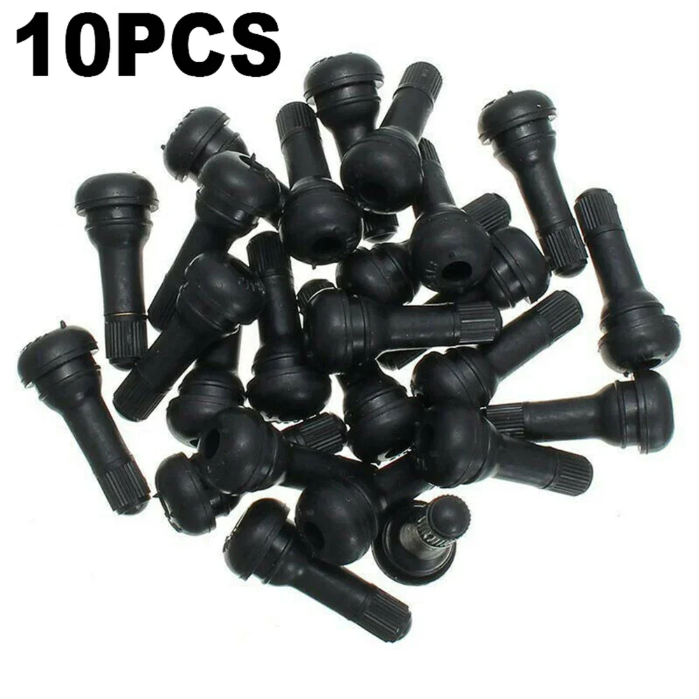 10Pcs TR413 Snap In Type Rubbe - Tubeless Valve Core reseña y precio