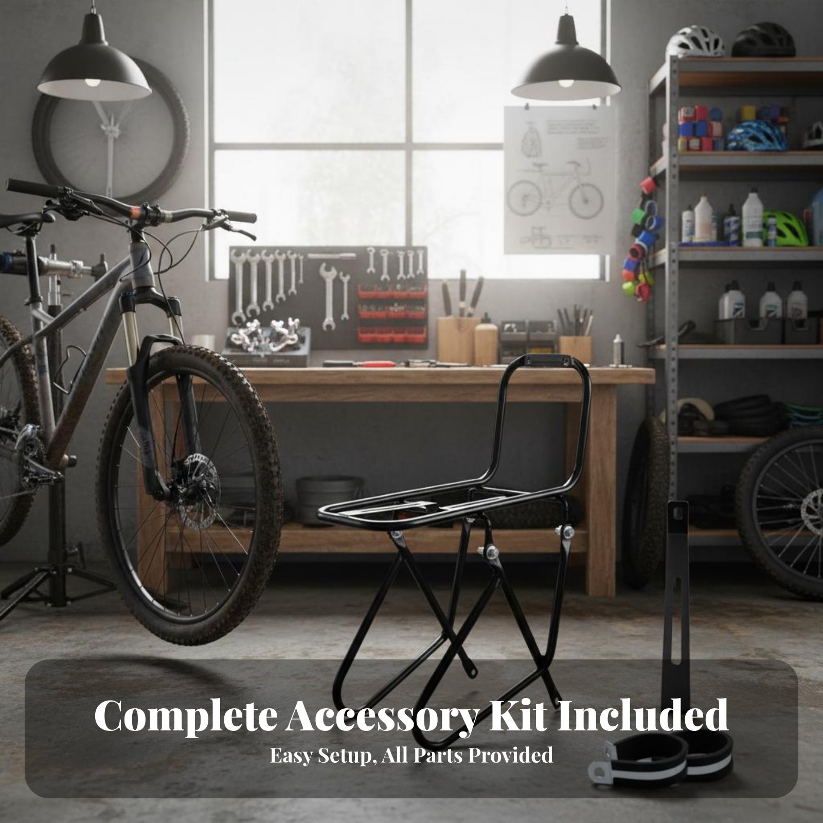 Mountain Bike Front Rack Disc  - Mountain Biking Equipment reseña y precio