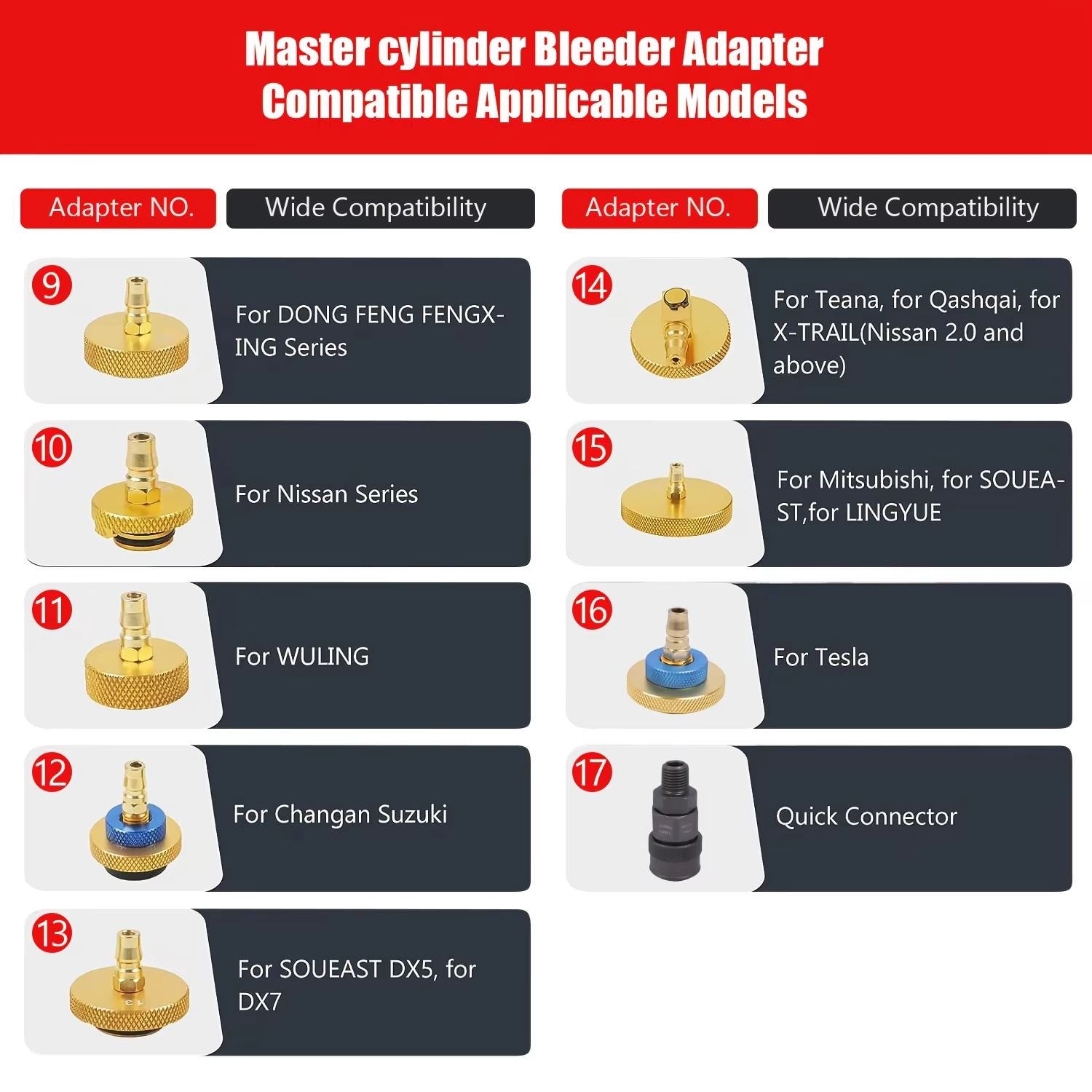 17-Piece Brake Fluid Bleeder A - Hydraulic Brake Bleed reseña y precio