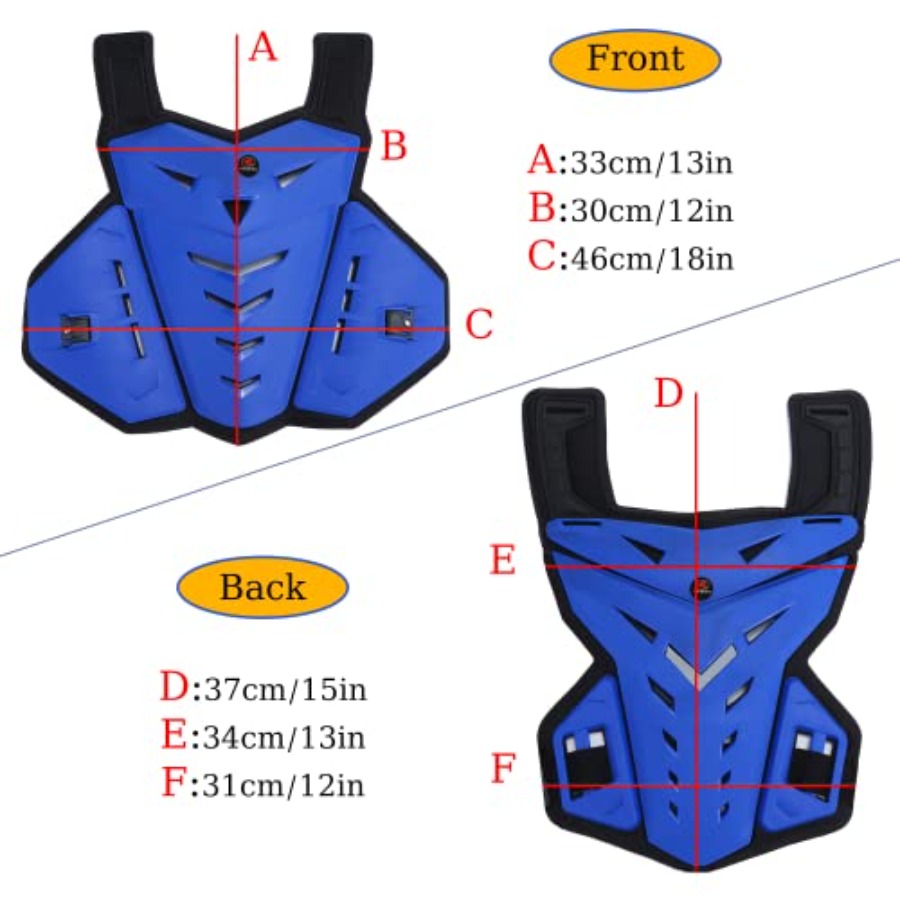 Motorcycle Body Armor Vest Dir - Mountain Biking Chest Protector reseña y precio