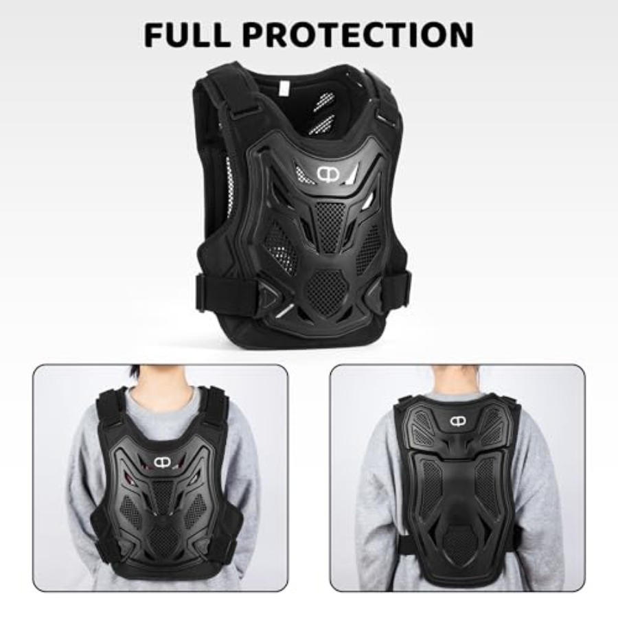 Dirt Bike Gear - Youth Motorcy - Mountain Biking Chest Protector reseña y precio