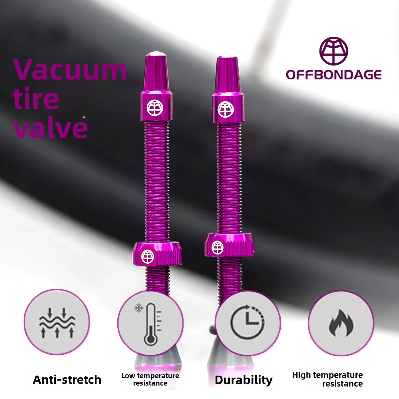 OFFBONDAGE Bicycle 2/Pack F/V  - Tubeless Valve Core reseña y precio